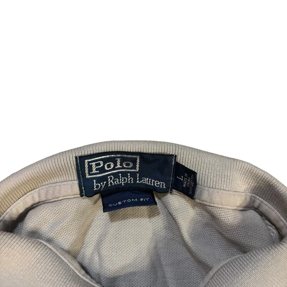 Polo Ralph Lauren Custom Fit Polo Shirt 4th‎ Div Aircrewman Mens Large